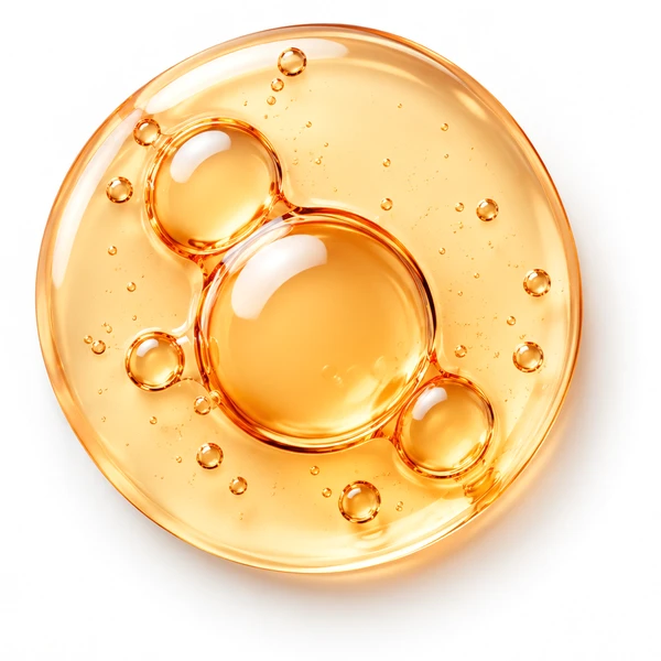 Sun Care: gel ámbar con burbujas, identidad de la línea